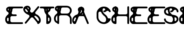 Extra Cheese font preview